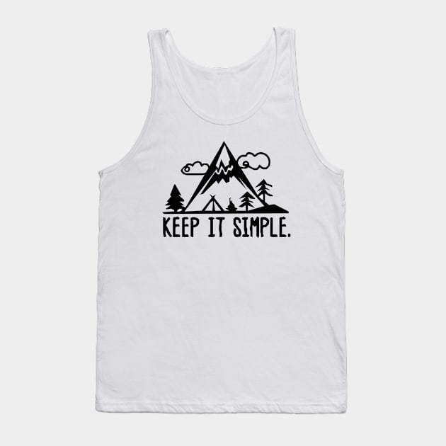 Keep it simple campaign, stupid!! Tank Top by teeprin